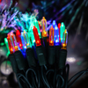 UL T5 LED Christmas Lights Multi String Lights Green Wire Light Set Waterproof Outdoor 