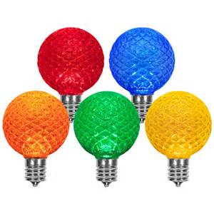 120V UL G50 E17 Multi Faceted LED Bulbs