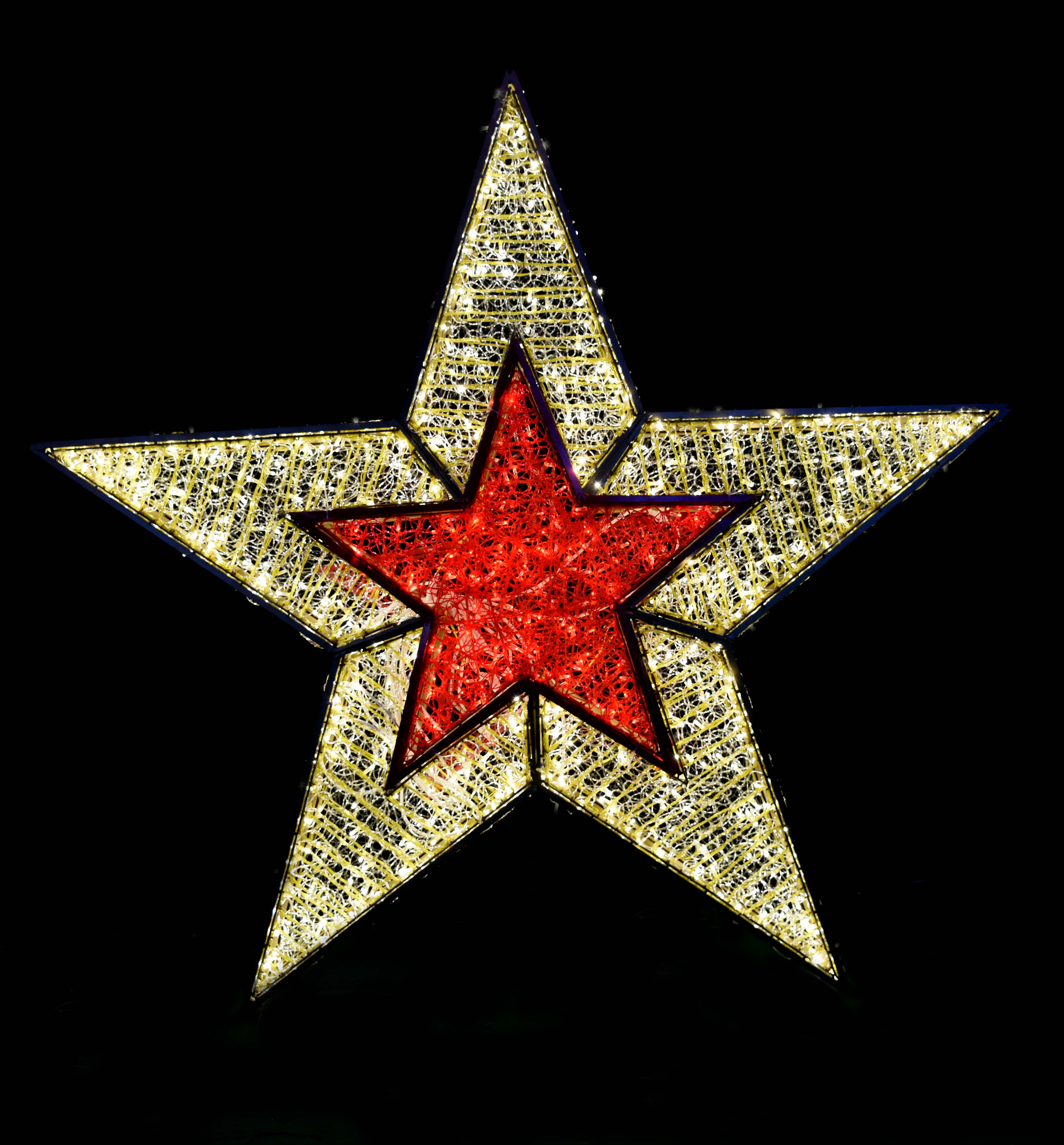 STAR001 Outdoor Christmas Decorative Motif Light 