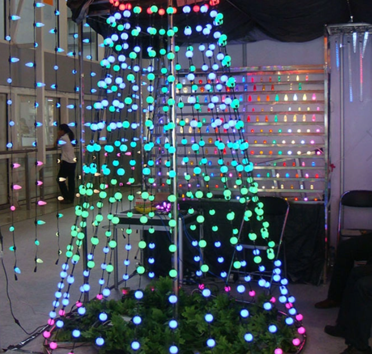 DMX IP66 RGB Triklit Light String