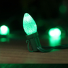 C7 Minleon LED Replacement Bulbs Green Christmas Bulb UL Waterproof Outdoor