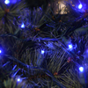 5MM Wide Angle Mini LED String Lights UL Blue Christmas Light Set Outdoor