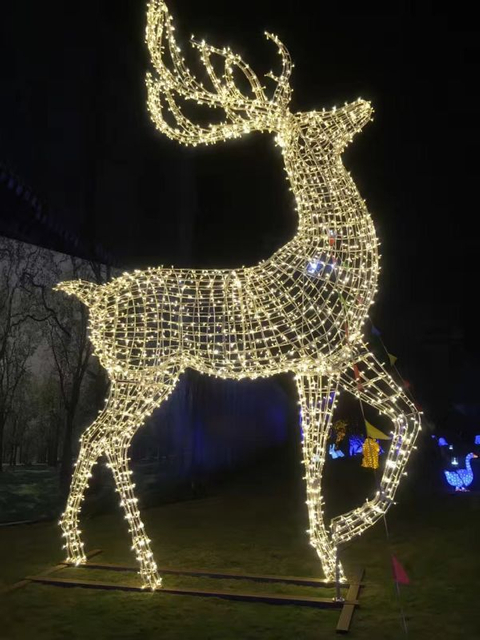 DEER003 Giant Shopping Center Christmas Decor Light