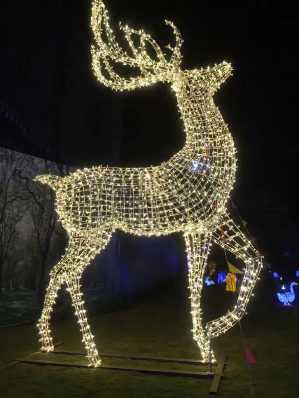 DEER003 Giant Shopping Center Christmas Decor Light