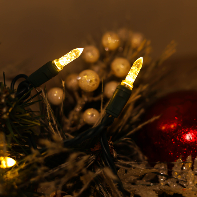 Warm White UL Certified M5 LED Christmas Lights
