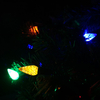 Multi UL Waterproof C6 Strawberry LED Xmas Lights 