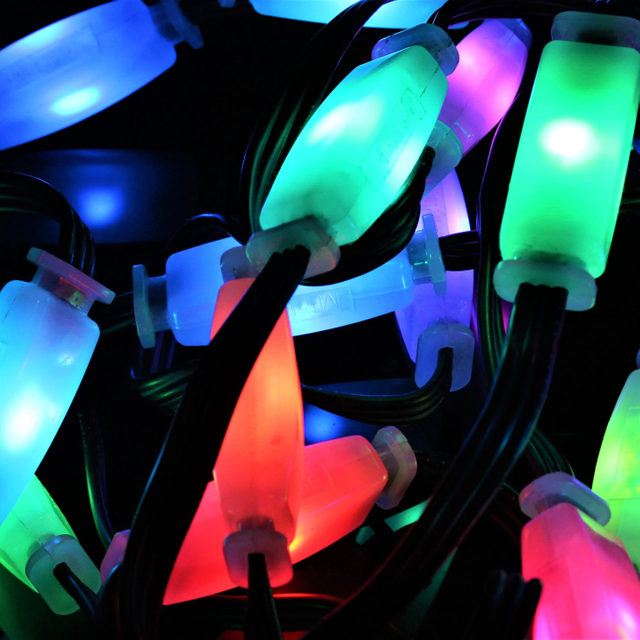 12V UL CE Waterproof DMX RGB Pebble Lights