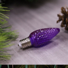 UL C9 Minleon Purple LED Replacement Bulbs for Halloween 