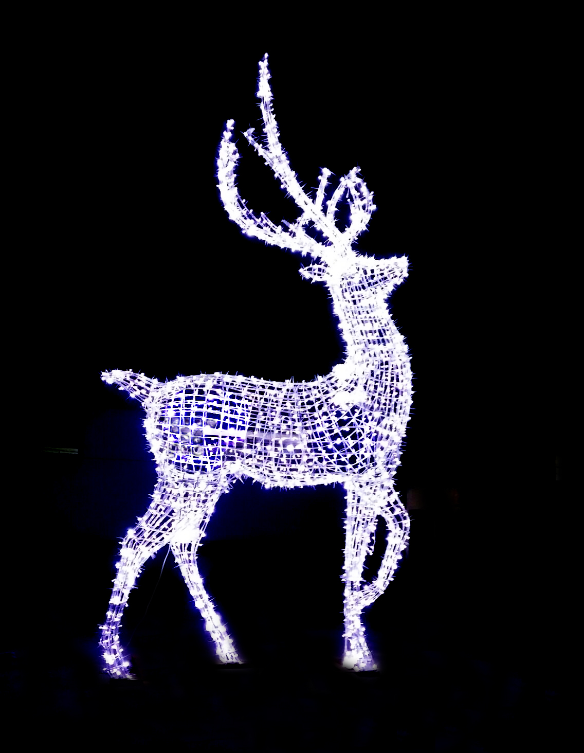 Applications of Motif Lights in Urban Decoration