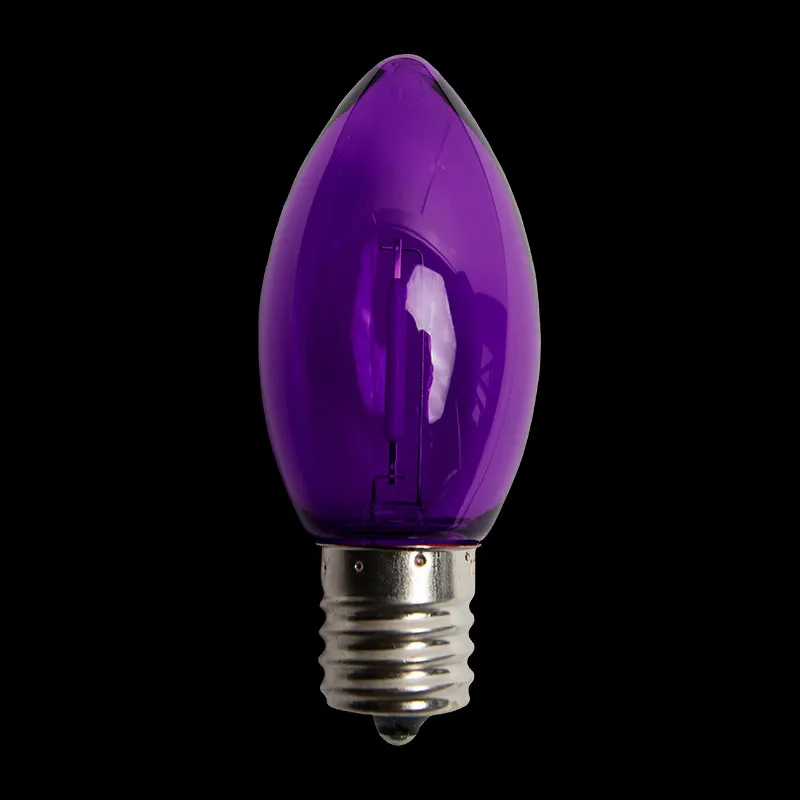 C9 LED Filament Bulb – Purple