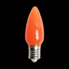 C9 LED Opaque Bulb Orange