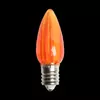 C9 LED Transparent Bulb Orange