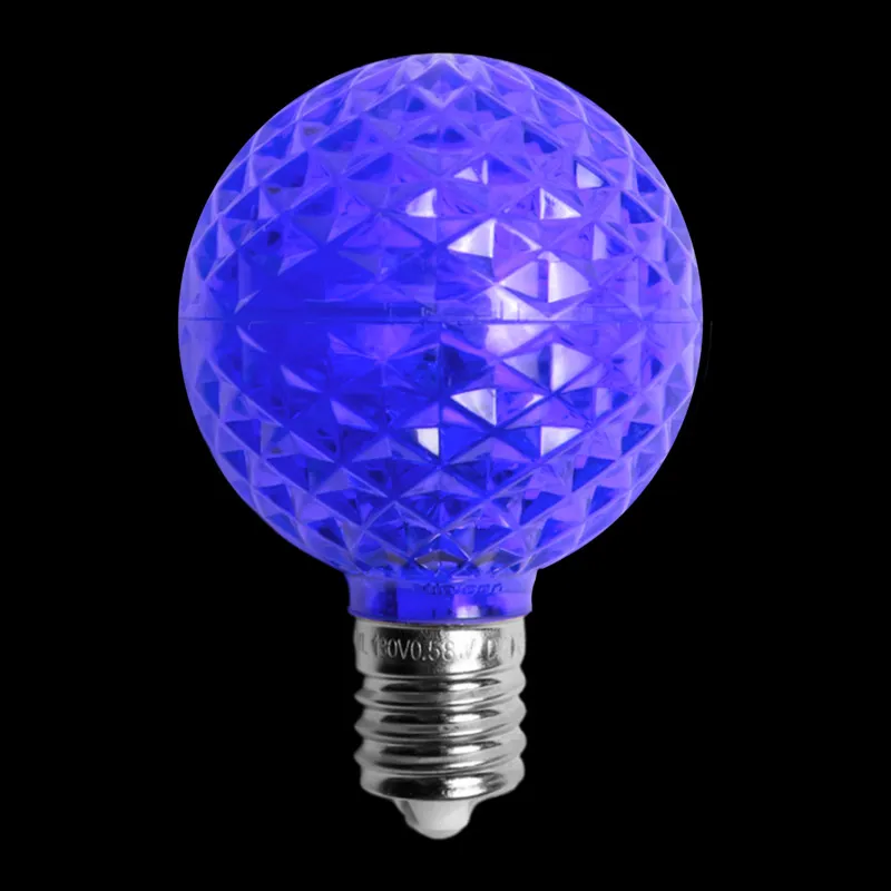 G50 LED Transparent Bulb – Blue