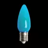C9 LED Opaque Bulb Teal