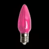 C9 LED Transparent Bulb Pink