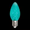 C7 LED Faceted Bulb – Teal