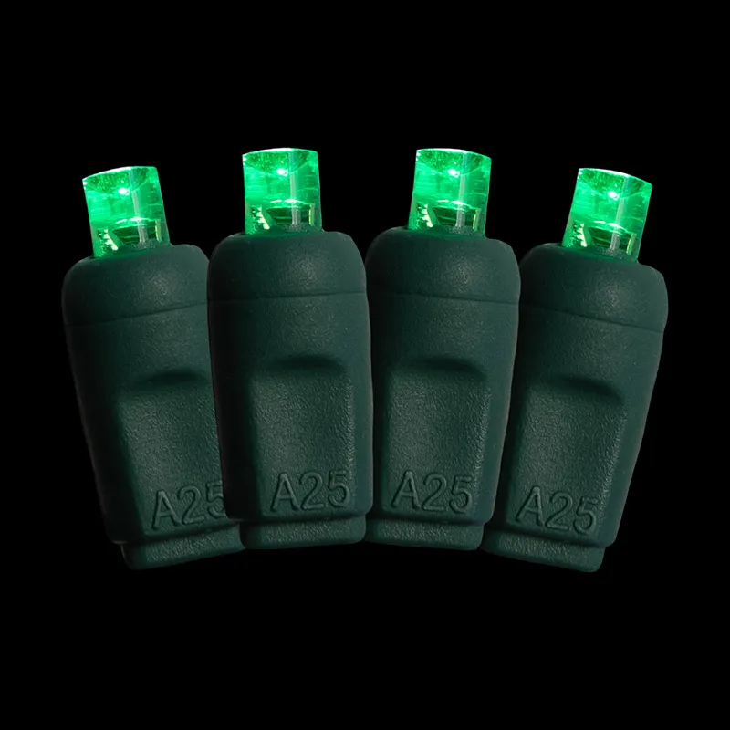 50L 5MM Green LED Christmas String Lights Outdoor Waterproof