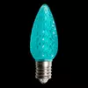 C9 V2 LED Faceted Bulb – Teal