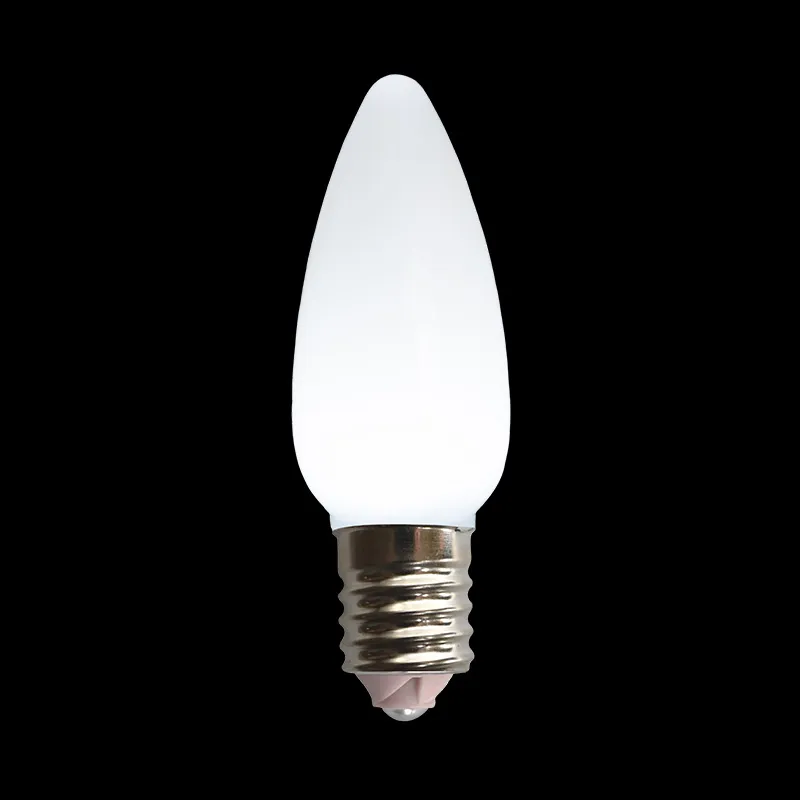 C9 LED Opaque Bulb Pure White