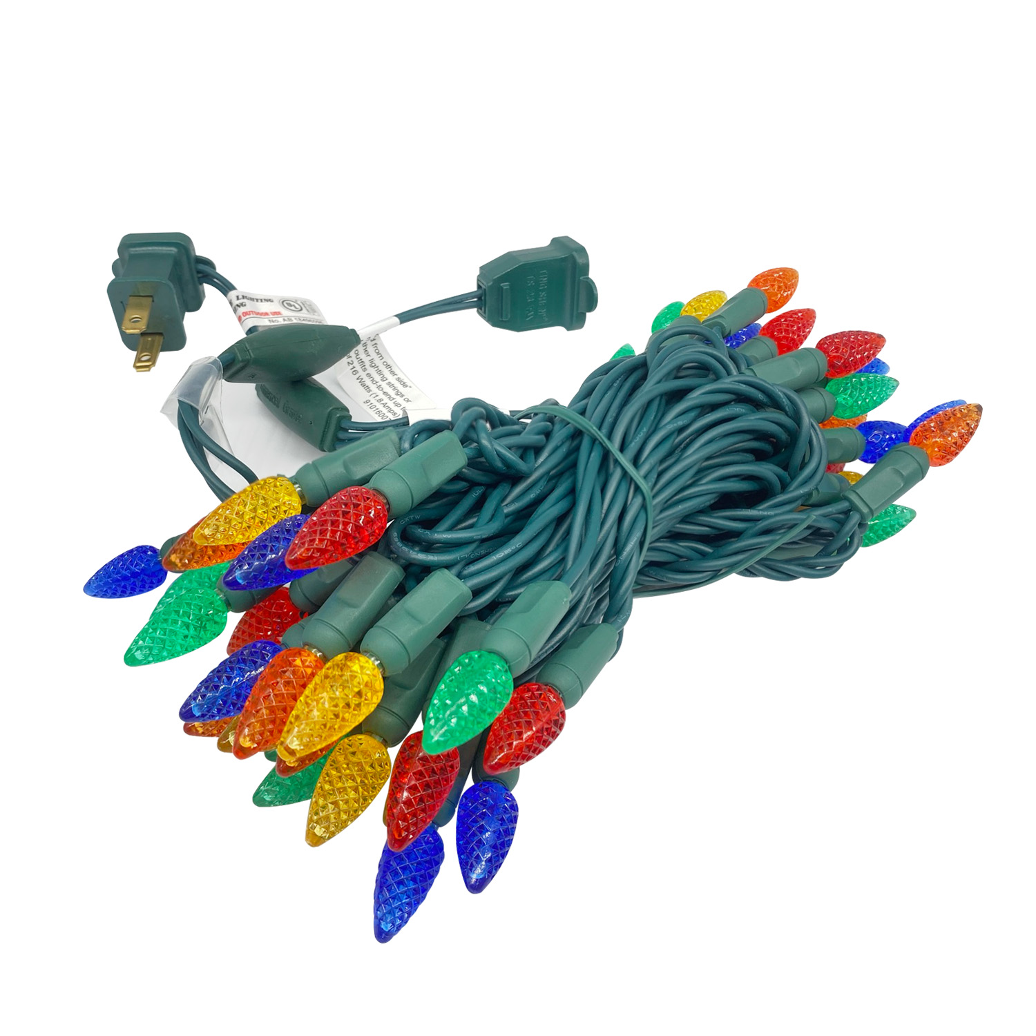 UL C3 LED String Lights Multi Color Christmas Light Outdoor
