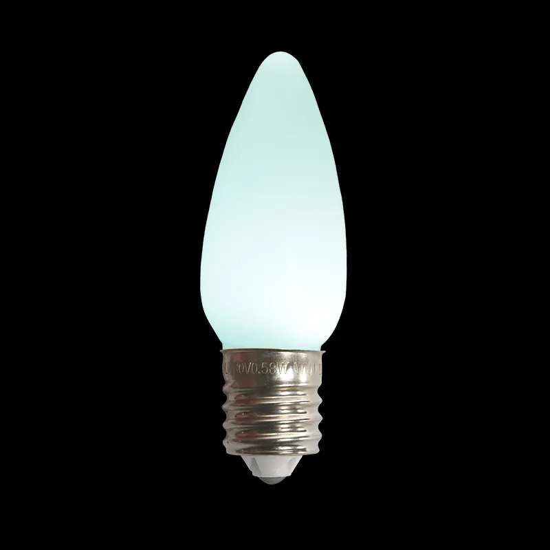 C9 LED Opaque Bulb Cool White