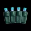 50L 5MM Teal LED Christmas String Lights Outdoor Waterproof