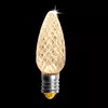 C9 V2 LED Faceted Bulb – Sun Warm White Twinkle