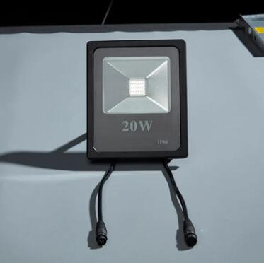 10W RGB LED Flood Light Installation