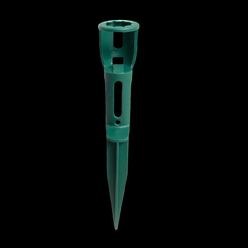 7″ C9 Ground Stake Circle Top – Green
