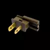 SPT-1 Male Slide Plug – Brown