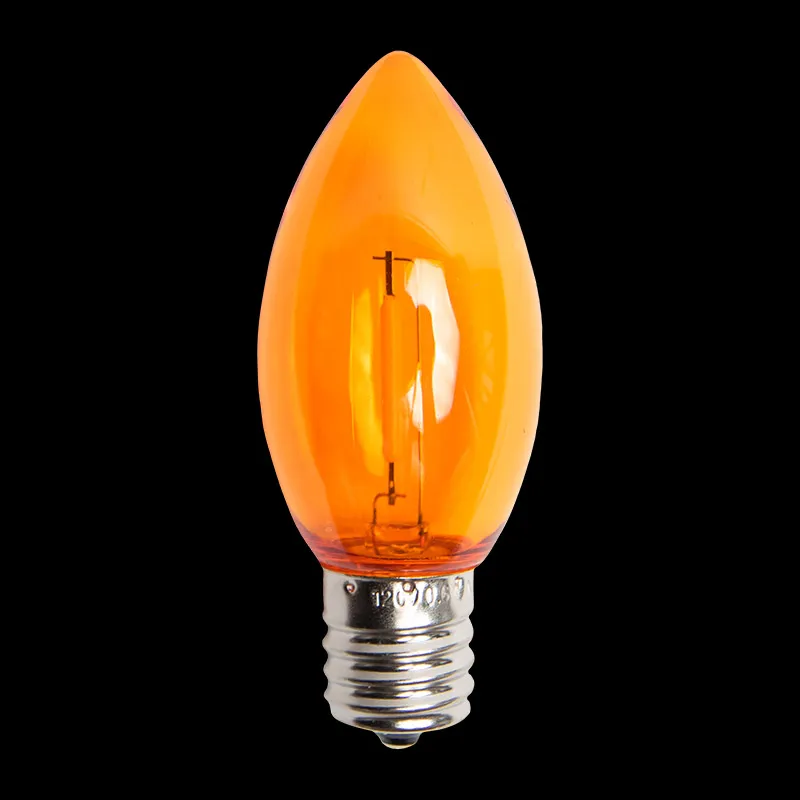 C9 LED Filament Bulb – Orange