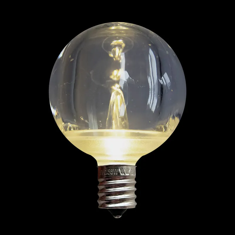 G50/E12 LED Transparent Bulb – Traditional Warm White