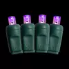 100L 5MM Purple LED Christmas String Lights Outdoor Waterproof