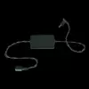 3′ Rectified Coaxial Power Cord Green