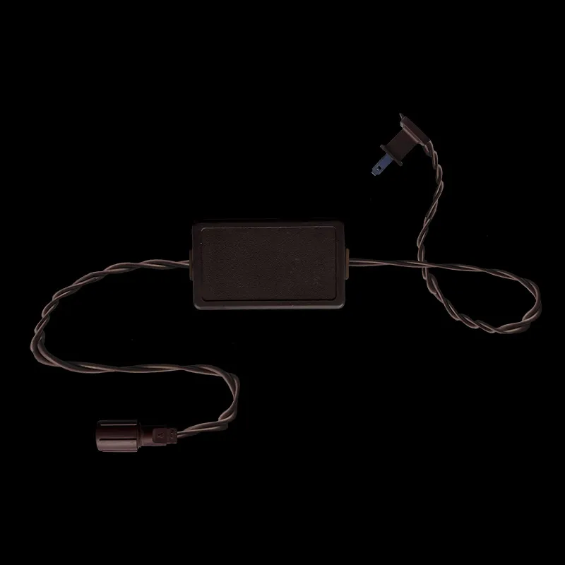 3′ Rectified Coaxial Power Cord Brown
