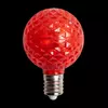 G50 LED Transparent Bulb – Red