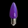 C9 LED Transparent Bulb Purple