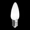 C9 LED Transparent Bulb Pure White