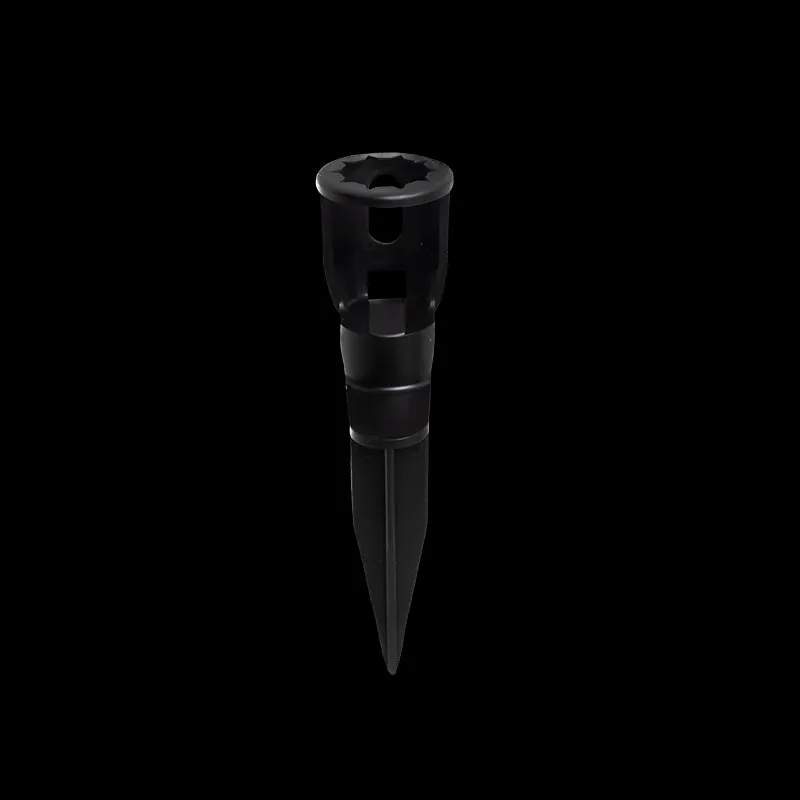 5″ C9 Ground Stake Circle Top – Black