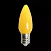 C9 LED Opaque Bulb Yellow