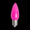 C9 LED Opaque Bulb Pink