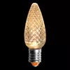 C9 V2 LED Faceted Bulb – Warm White 2600