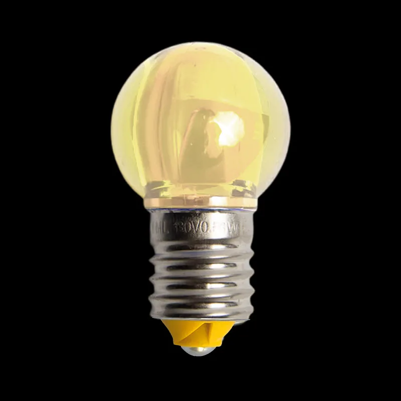 130V UL G30 E17 Smooth Transparent Sun Warm White LED Bulbs