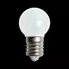 130V UL G30 E17 Smooth Transparent Cool White LED Bulbs