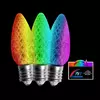 C9 LED Faceted Bulb – Slow Color Changing
