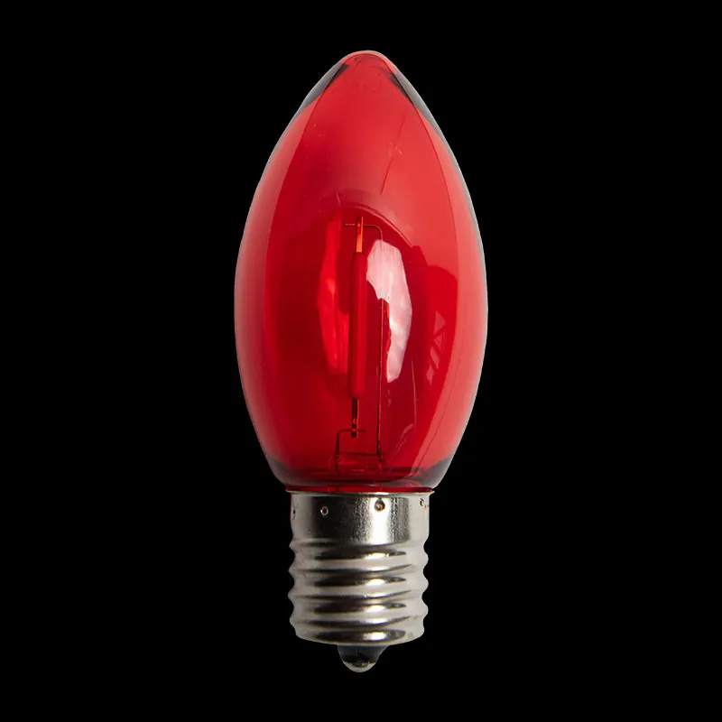 C9 LED Filament Bulb – Red