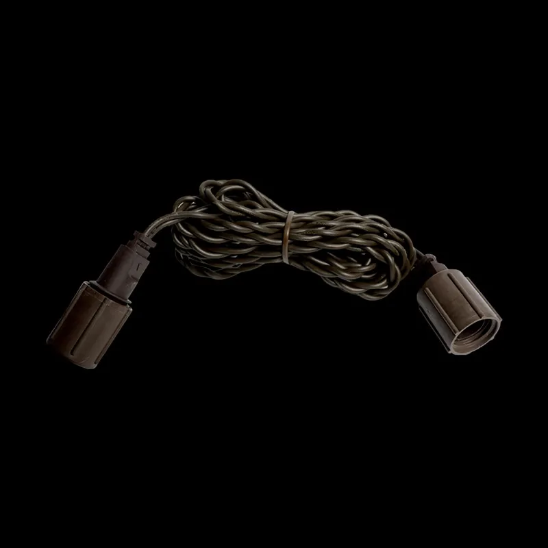 12′ Coaxial Extension Cord – Brown
