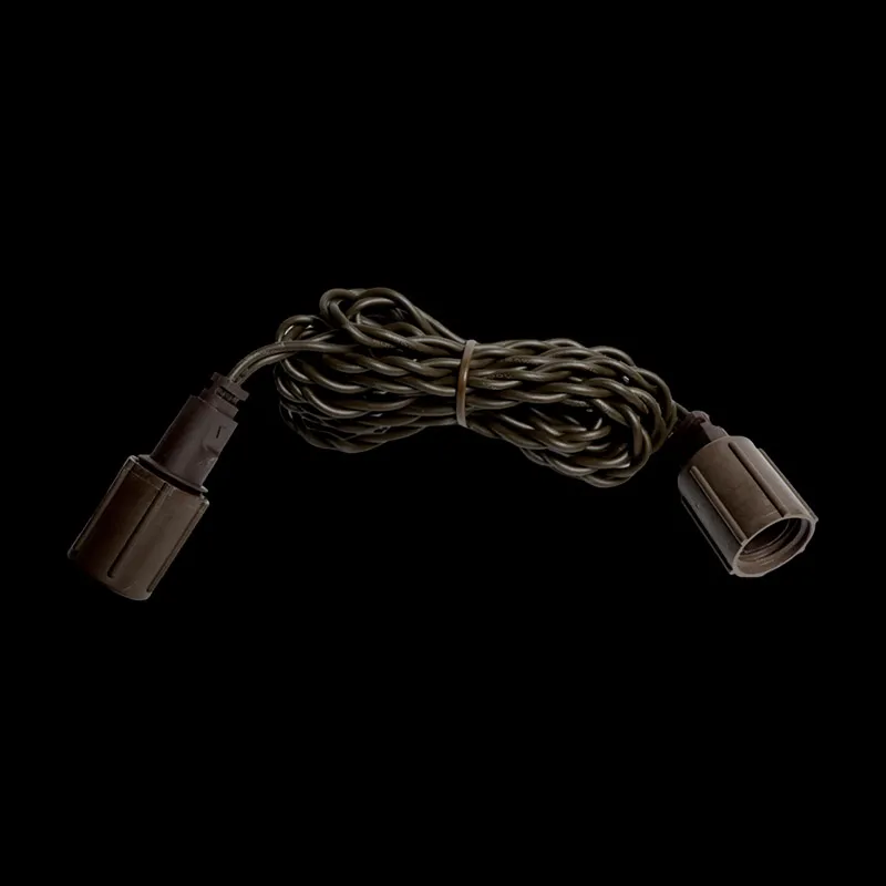 6′ Coaxial Extension Cord – Brown