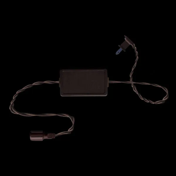 3′ Rectified Coaxial Power Cord Brown
